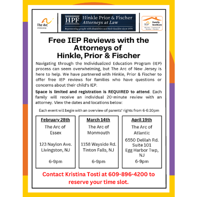 Free IEP Reviews with the Attorneys of Hinkle, Prior & Fischer